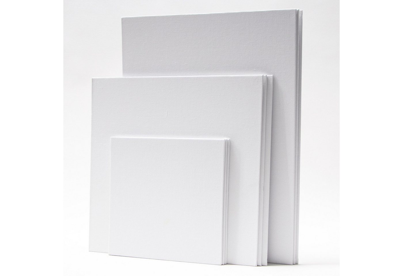 M MERCEO Leinwand, 9er-Set Malkarton Malpappe (je 3 Stück 20x20cm, 30x30cm, 30x40cm) Bild 4