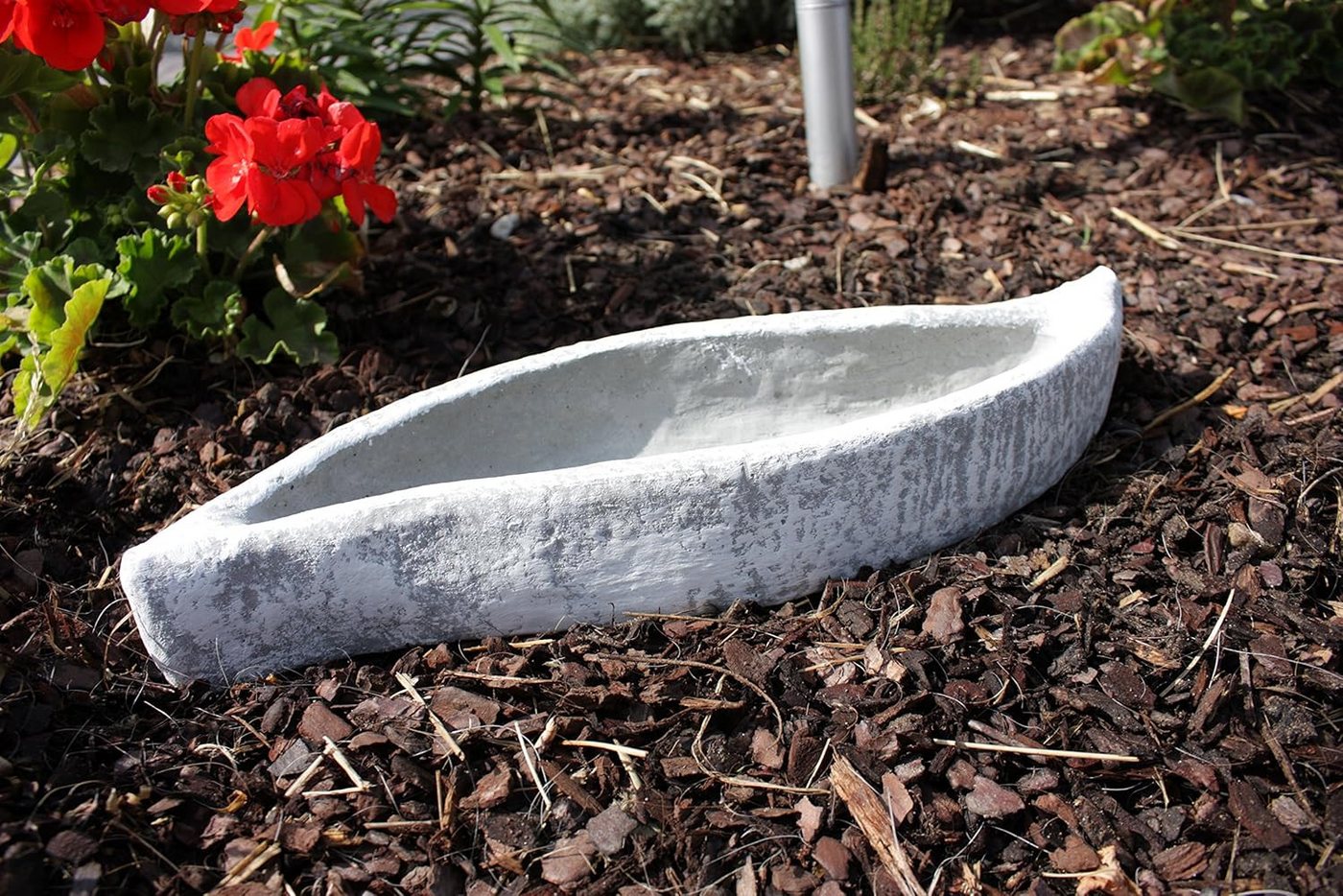 Stone and Style Pflanzschale Frostfeste Pflanzschale Welle mittel Bild 5
