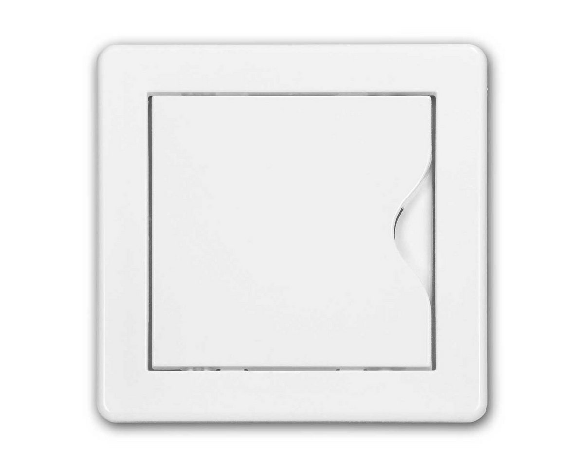world-trading-net Revisionsklappe Revisionsklappe 10x10cm, ABS weiß, Revisionstür Bild 3