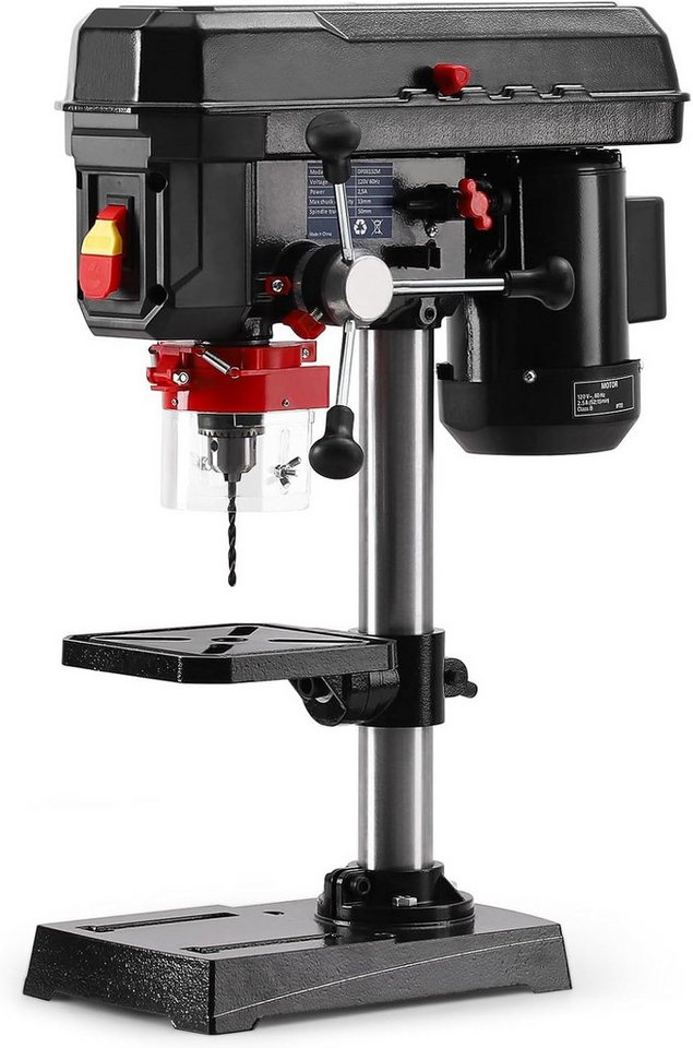 GarveeMore Tischbohrmaschine 5 Geschwindigkeiten, präzises Bohren, für Holz und Metall, standfest, 120 V, max. 3100 U/min, 2,5A, 60 Hz, 32×20×59 cm Bild 5