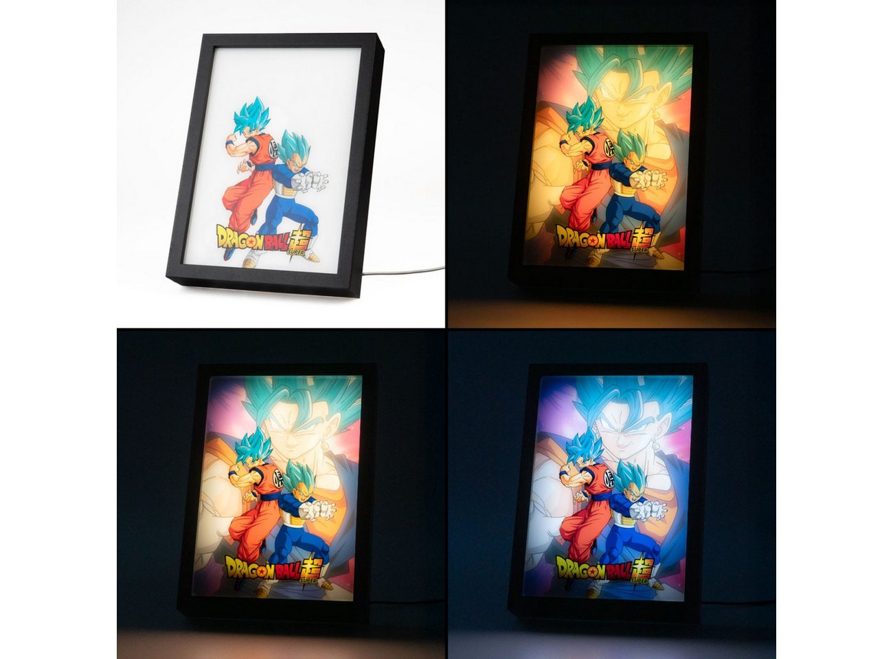Grupo Erik Dekolicht Dragon Ball Super LED-Druck mit Rahmen Bild 5
