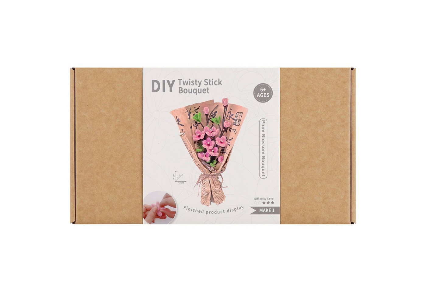 Sarcia.eu Kreativset Draht zum Basteln von Blumen, Set zum Gestalten von Blumensträußen 6+ Bild 2
