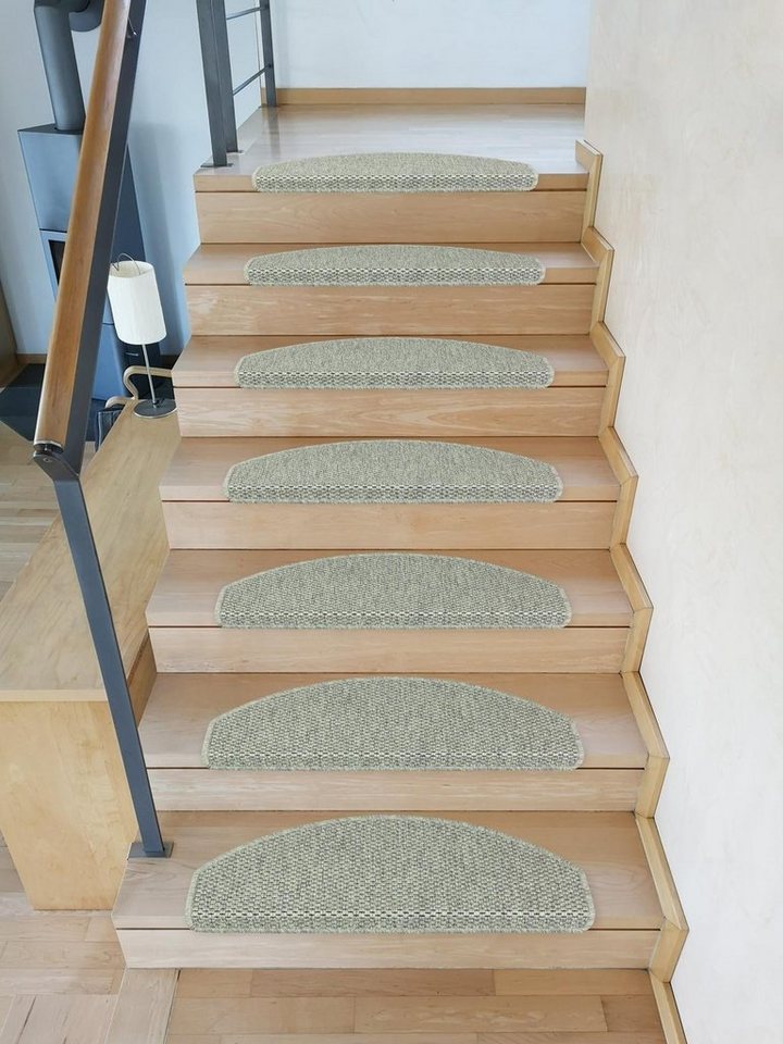 Metzker® Stufenmatte Stufenmatten Göteborg Halbrund, halbrund, Höhe: 8 mm, 18 Stück - Lindgrün Bild 3