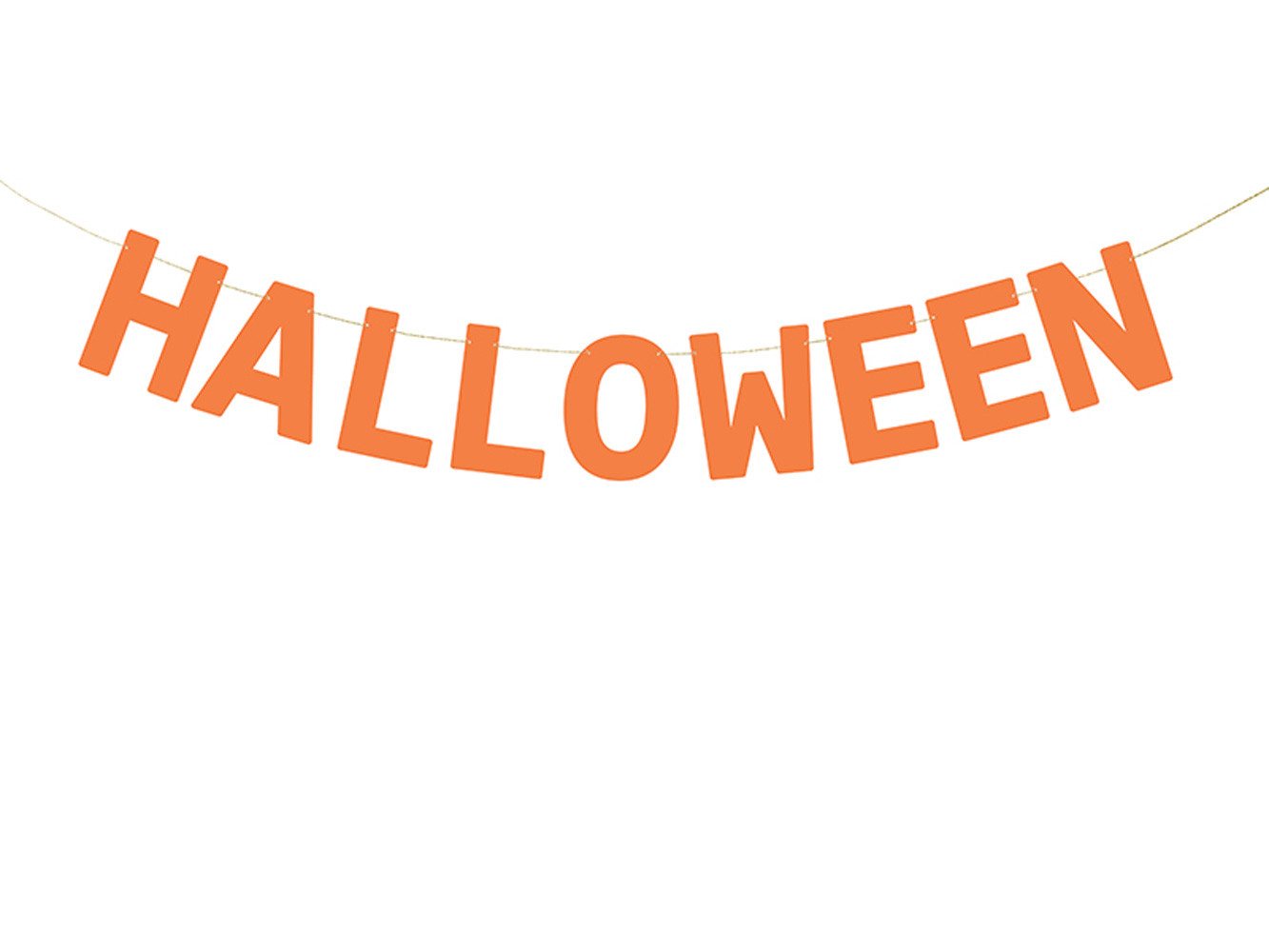 texpot Girlande Banner Halloween Papiergirlande
