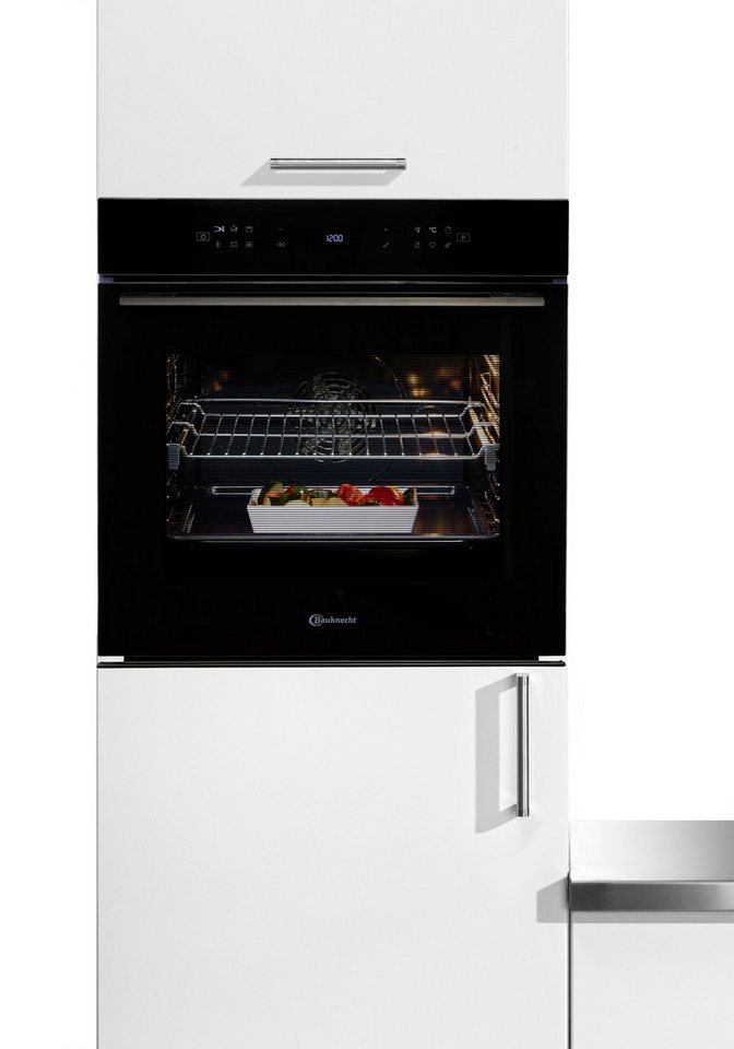 BAUKNECHT Backofen BBI78HT1SK, mit 1-fach-Teleskopauszug, Hydrolyse, 310°C Pizza-Funktion – wie frisch aus dem Steinofen, AirFry-Funktion Bild 3