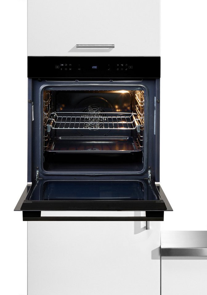 BAUKNECHT Backofen BBI78HT1SK, mit 1-fach-Teleskopauszug, Hydrolyse, 310°C Pizza-Funktion – wie frisch aus dem Steinofen, AirFry-Funktion Bild 4
