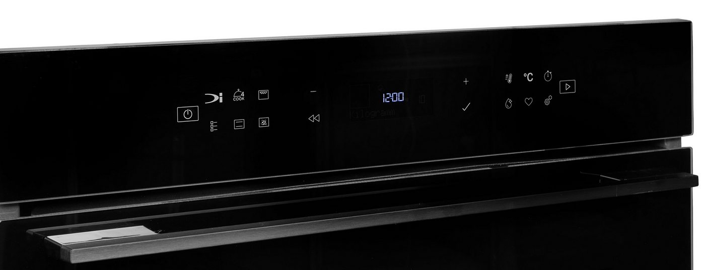 BAUKNECHT Backofen BBI78HT1SK, mit 1-fach-Teleskopauszug, Hydrolyse, 310°C Pizza-Funktion – wie frisch aus dem Steinofen, AirFry-Funktion Bild 5