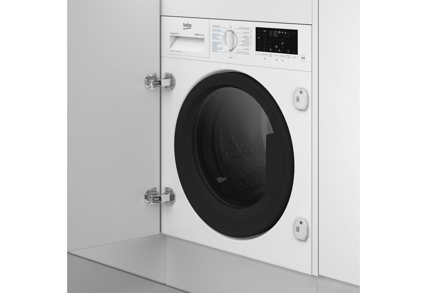BEKO Einbauwaschtrockner B5DBT6941W 457000003300, 9 kg, 9 kg, 1400 U/min Bild 3