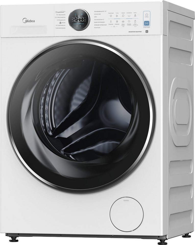 Midea Waschmaschine MF205 MF25EW100WBA30, 10 kg, 1350 U/min Bild 3