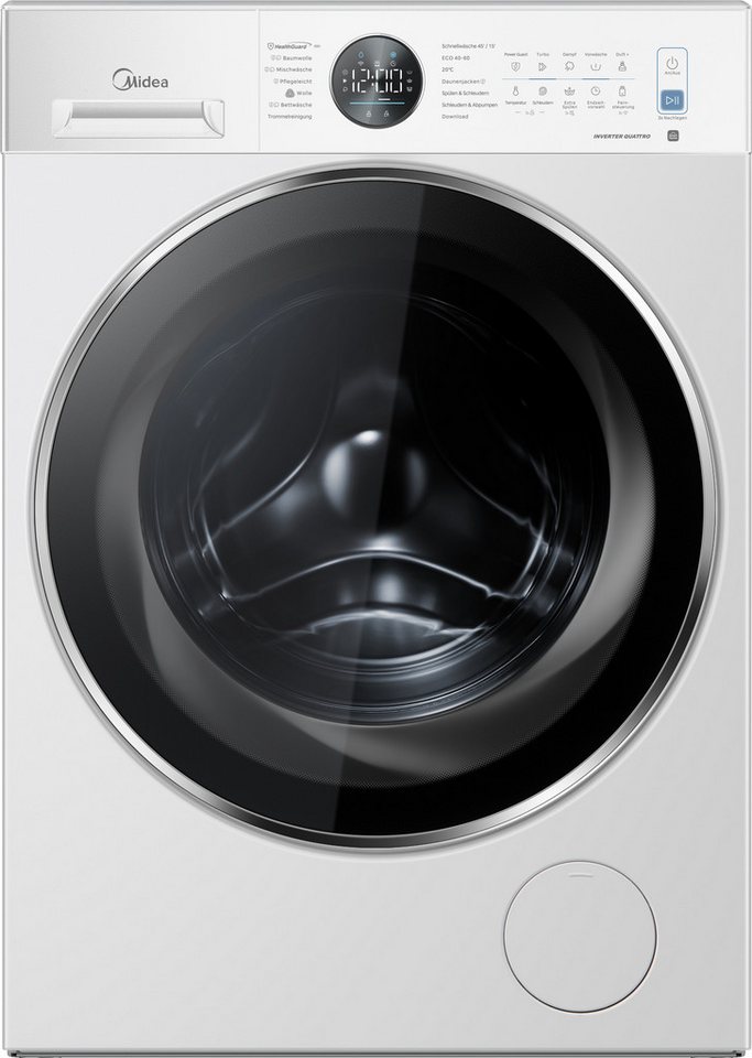 Midea Waschmaschine MF205 MF25EW100WBA30, 10 kg, 1350 U/min Bild 4