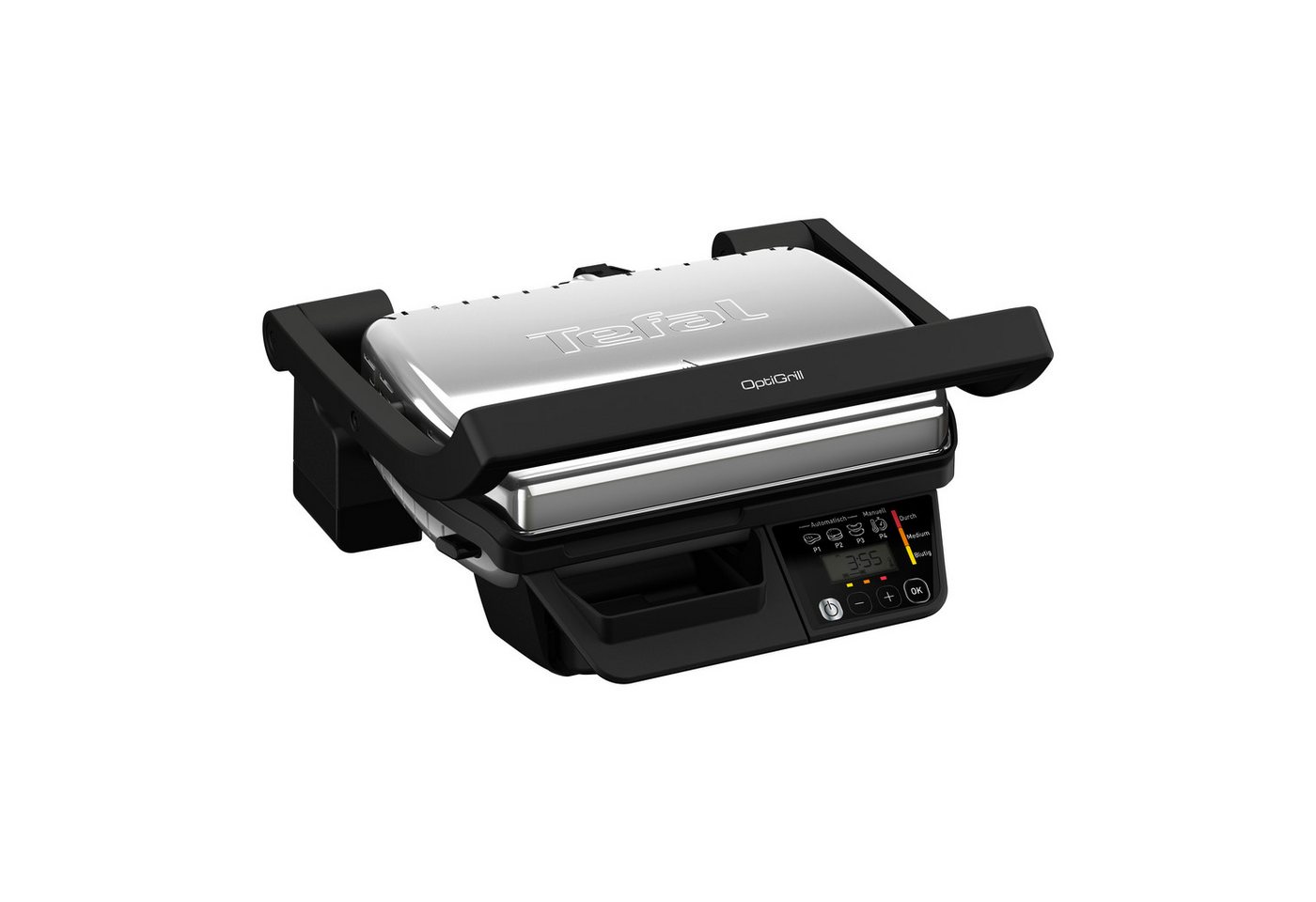 Tefal Kontaktgrill OptiGrill One GC7Q0D, Anpassung der Garzeit, Messung der Dicke des Grillguts, 3 Programme Bild 3