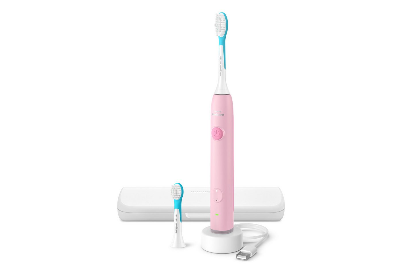 Philips Sonicare Elektrische Zahnbürste For Kids Smart HX6600, Aufsteckbürsten: 2 St., mit App-Anbindung, 2 Putzprogrammen und 21 Tagen Akkulaufzeit Bild 4