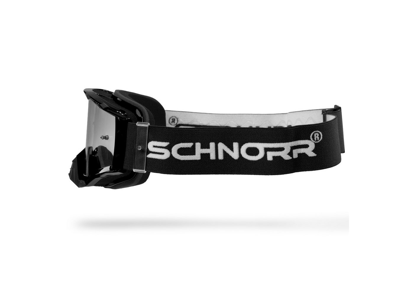 SCHNORR Sportbrille Schnorr MX Neo Motocross Brille Schwarz, Anti-Fog & Tear-Off, (1-St), Tear-Off & Roll-Off kompatibel Bild 3