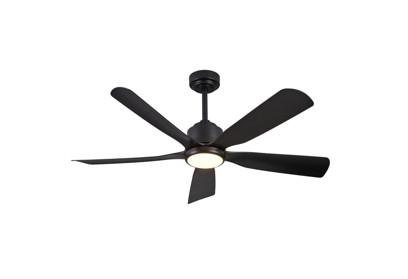 BBWL Deckenventilator mit Fernsteuerung leise 6 Stufen Umkehrfunktion dimmbar, App Steuerung,Timer Nachtlicht Bild 2