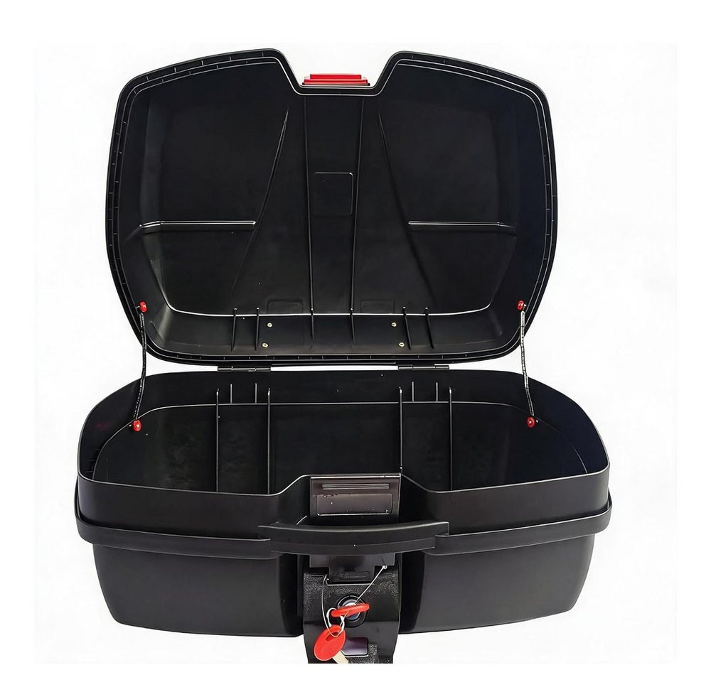 GarveeMore Topcase 46L Motorrad E Bike Topcase Wasserdicht Motorrad Heckbox Bild 5