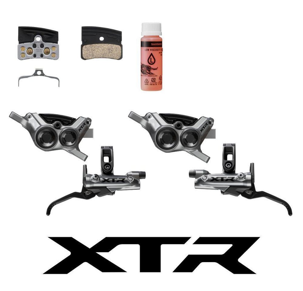 Shimano Scheibenbremse SHIMANO Scheibenbrems-Upgrade-Kit SHIMANO XTR BL-M9220+BR-M9220 brake