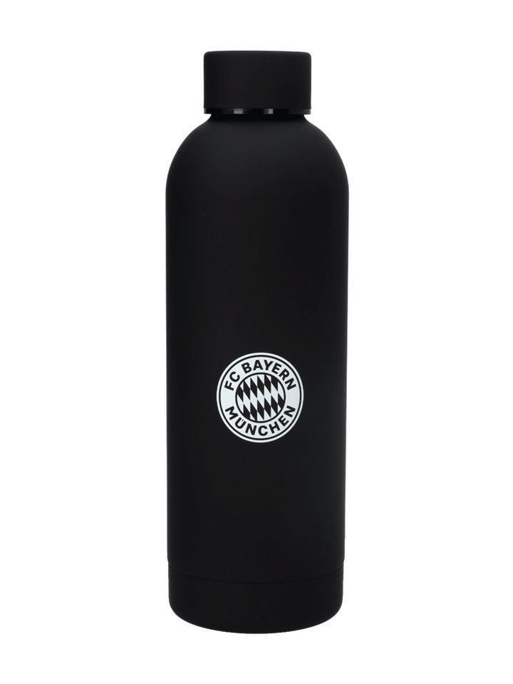 FC Bayern München Trinkflasche FC Bayern München I Edelstahlflasche 0,5l I Schwarz Bild 2