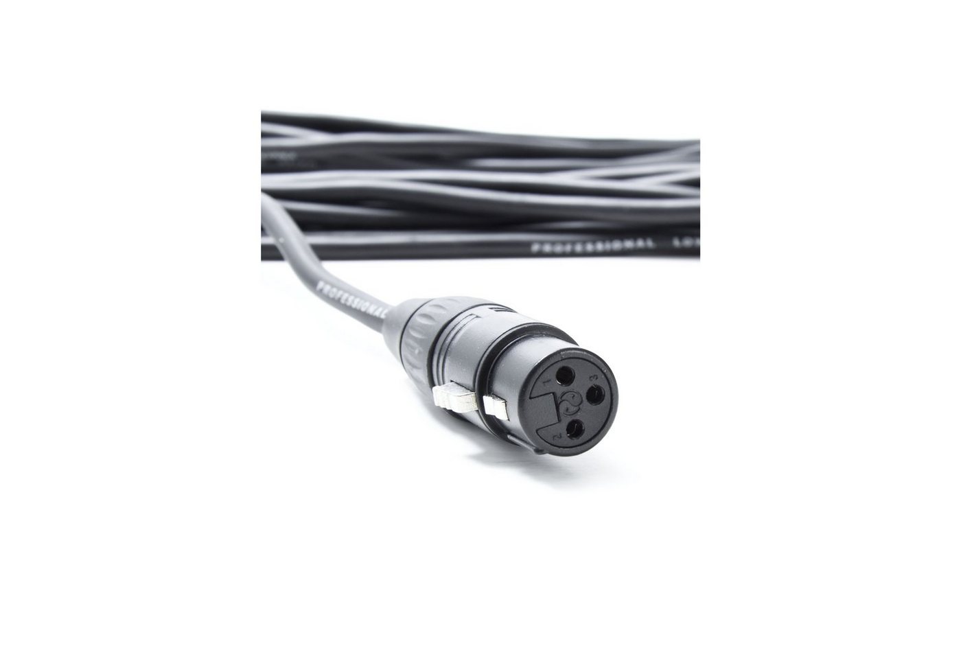 MUSIC STORE Audio-Kabel, Platinum, XLR Mikrokabel, Vergoldete Kontakte