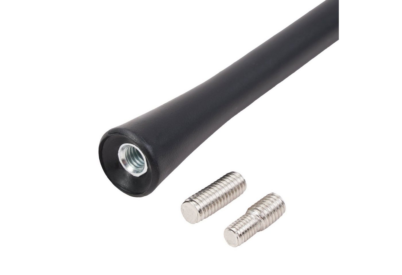 AIV Ersatz-Antennen-Stab M5/M6 40cm Schwarz Autoradio-Ersatzantennenstab (AM,FM,UKW,Radio), M5/M6-Gewinde Adapter Fiberglas Antenne AM FM UKW Auto-Radio Bild 3