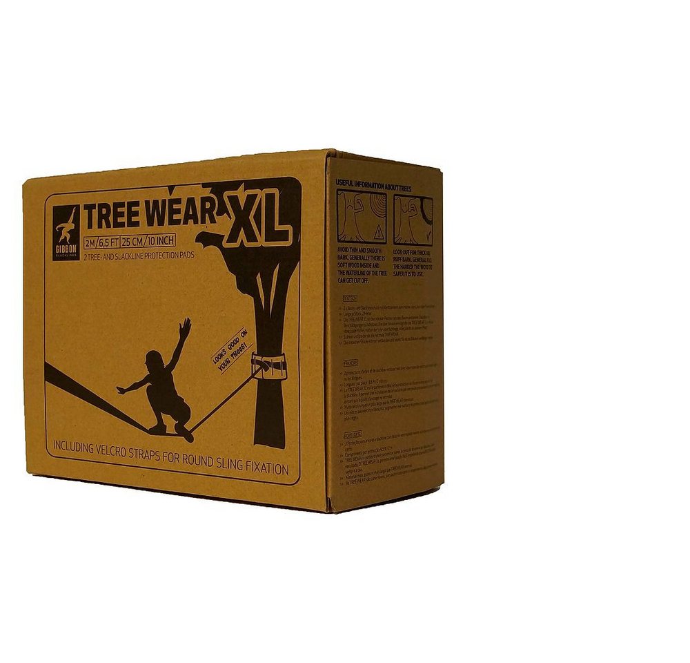 Gibbon Slackline Slackline-Baumschoner für Slackline Treewear XL, Schützt Baum und Slackline wirksam vor Beschädigungen Bild 4