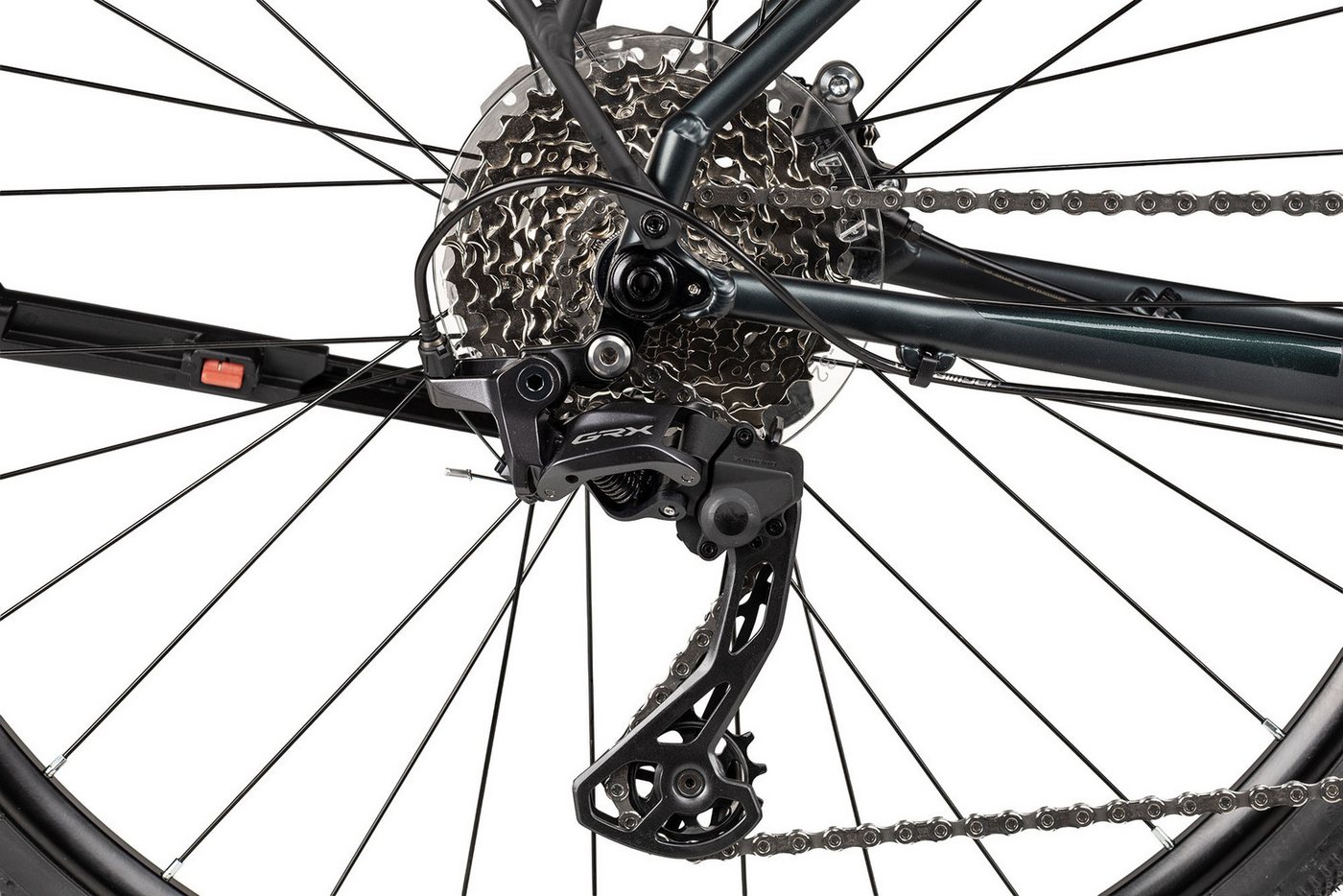 Axess Gravelbike CREED PRO EQ, 24 Gang Shimano GRX RD-RX820, 12-Speed, Shadow Plus Schaltwerk, Kettenschaltung, hydraulische Scheibenbremse blau Bild 3