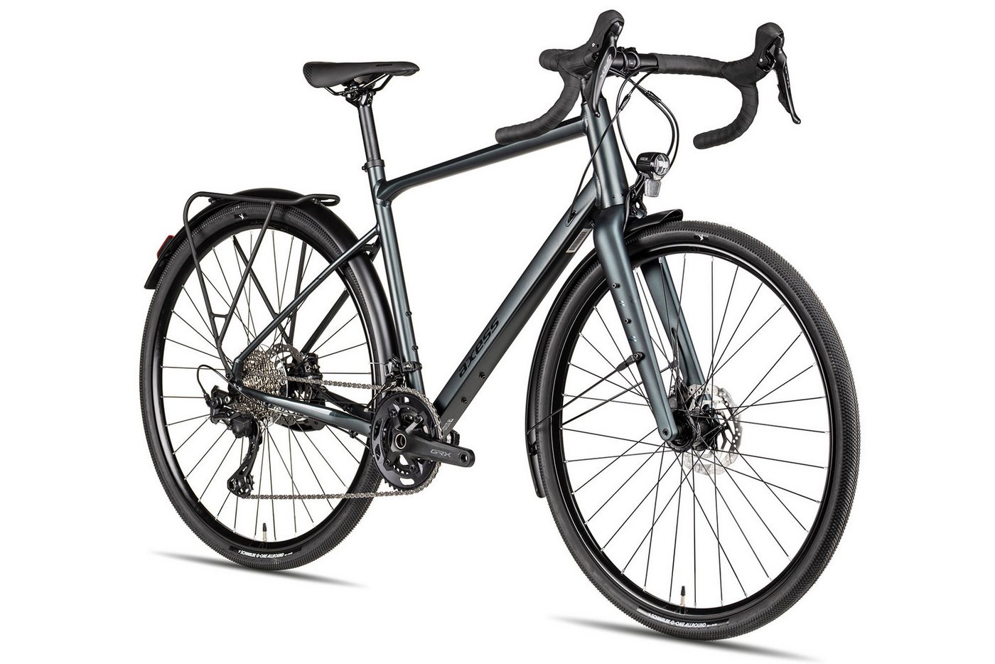Axess Gravelbike CREED PRO EQ, 24 Gang Shimano GRX RD-RX820, 12-Speed, Shadow Plus Schaltwerk, Kettenschaltung, hydraulische Scheibenbremse blau Bild 5