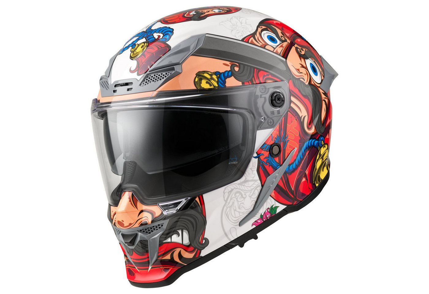Bogotto Motorradhelm Blade Luck Helm, Notfallsystem-polsterung (eqrs),geeignet Für Brillenträger,vorber Bild 5