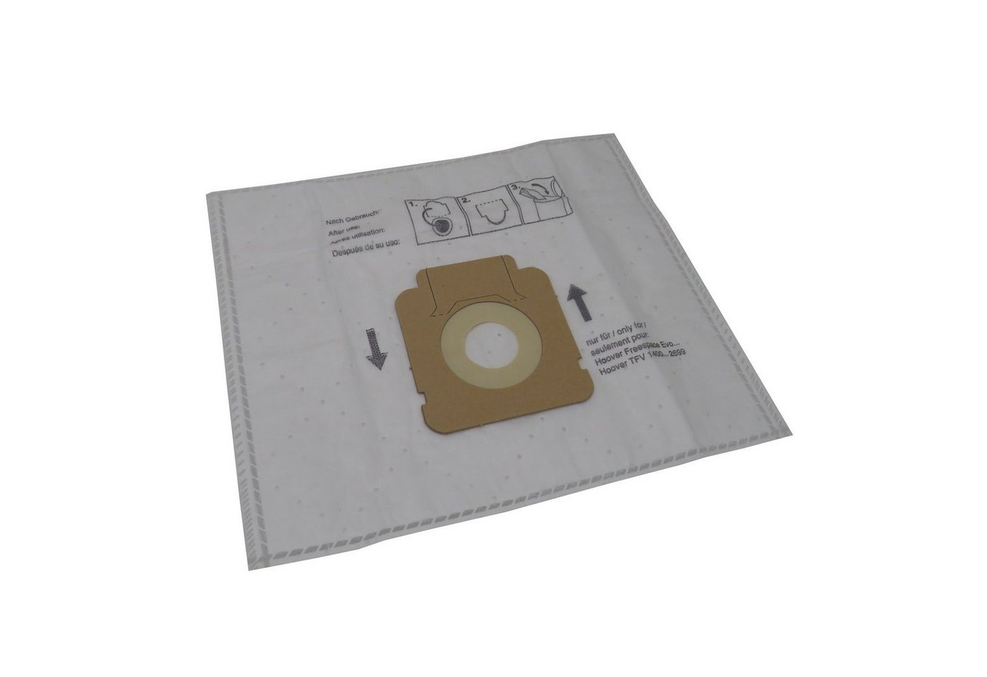 Reinica Staubsaugerbeutel passend für Rowenta RO 2645EA, 10er-Pack Staubbeutel Saugerbeutel, passend für Rowenta, 10 St., Dreilagiges Material Bild 2