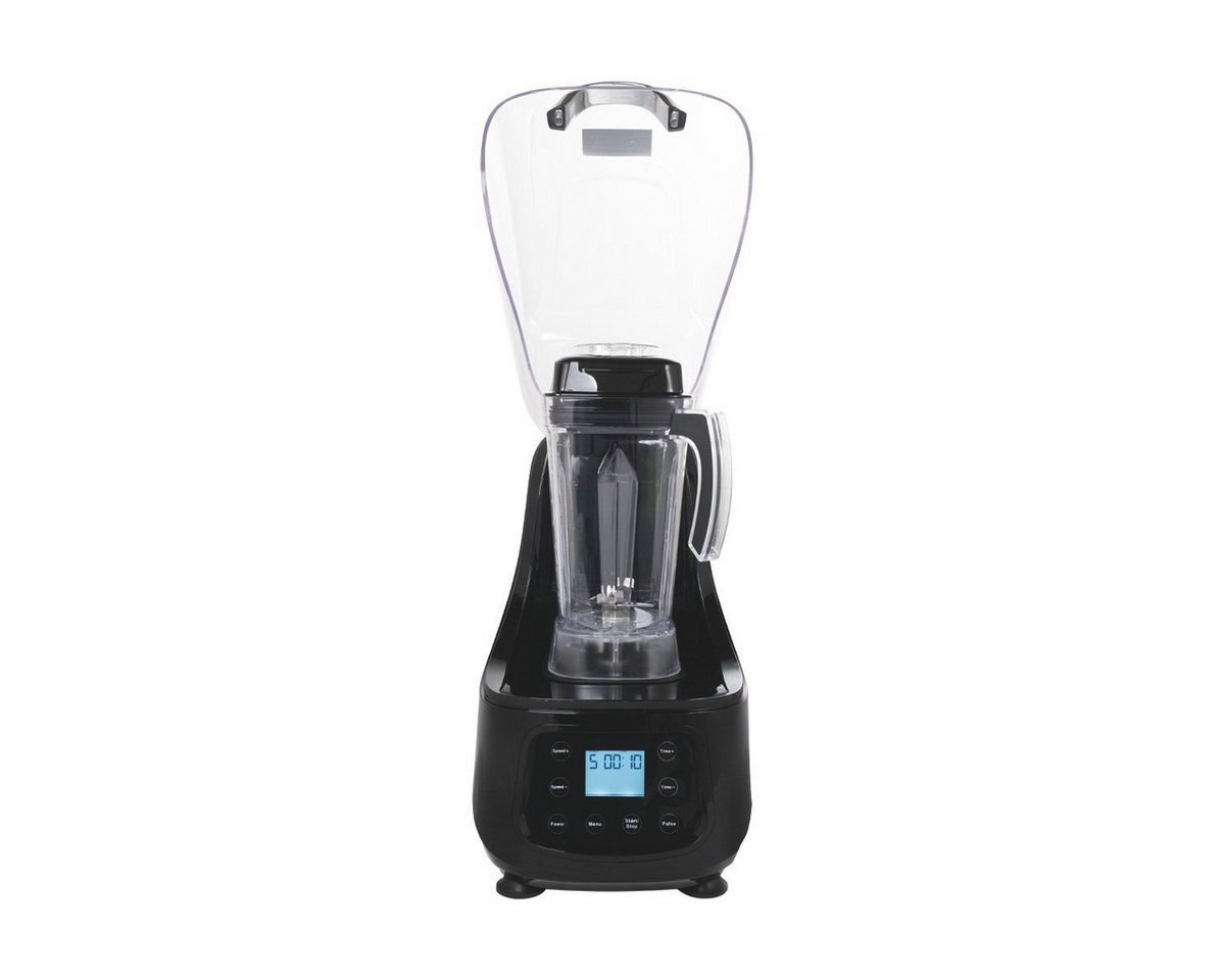GastroHero Standmixer Barmixer mit Schallschutz 2 Liter Profi Blender leise, 1680 W, Digitales Display mit Programmen, Schallschutzgehäuse