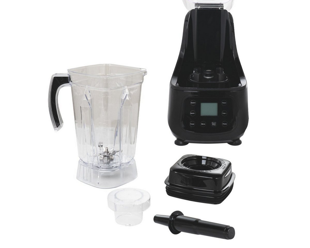 GastroHero Standmixer Barmixer mit Schallschutz 2 Liter Profi Blender leise, 1680 W, Digitales Display mit Programmen, Schallschutzgehäuse Bild 5