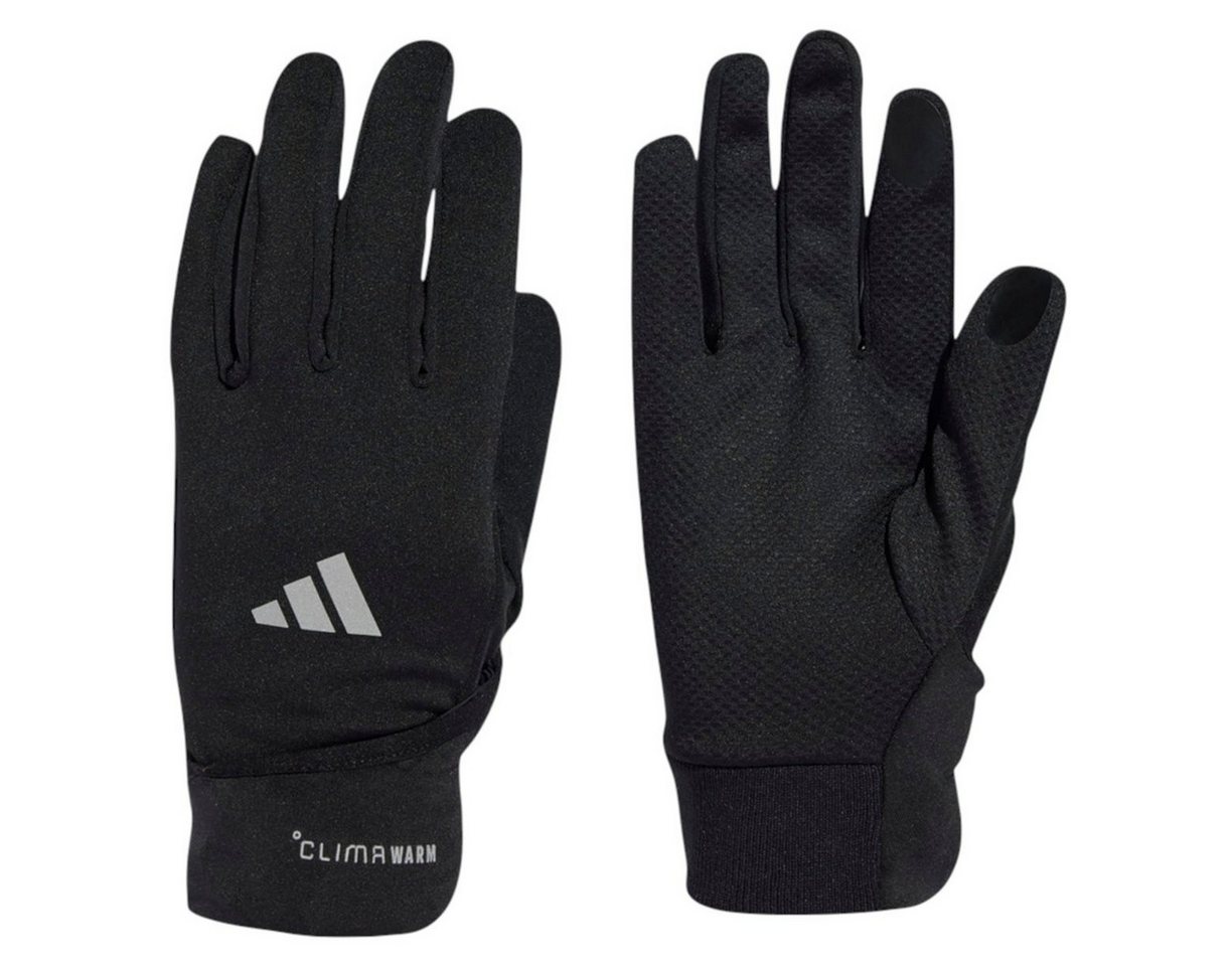adidas Performance Laufhandschuhe Run Glove Conv CLIMAWARM (reflektierende details) schwarz - 1 Paar