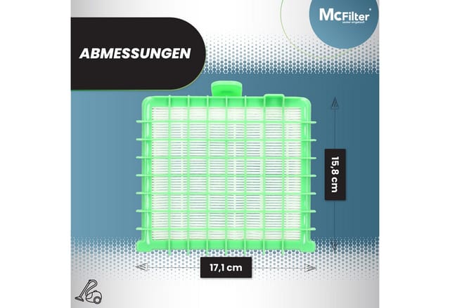 McFilter HEPA-Filter geeignet für Rowenta Silence Force, Alternative zu Rowenta ZR002901
