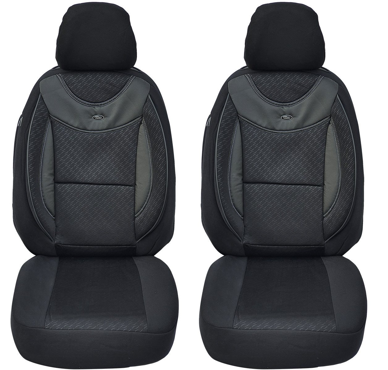 BREMER SITZBEZÜGE Autositzbezug für Opel Zafira Bj 2005-14 (G102), Set, 2-tlg., Schonbezüge Sitzbezüge Fahrer und Beifahrer, in Schwarz Bild 2