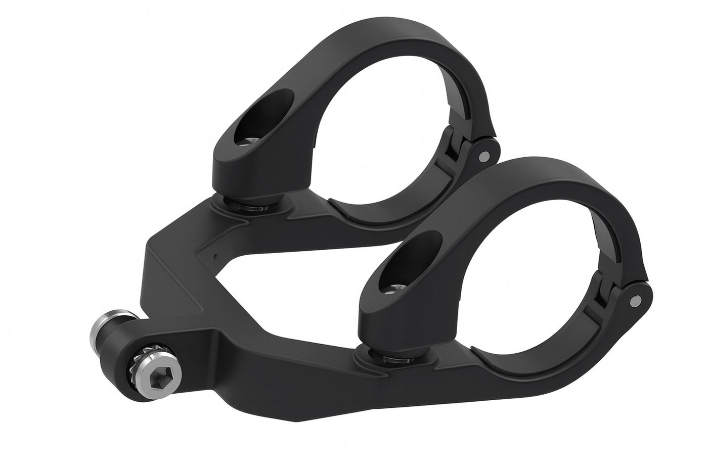 Büchel Fahrradhalter Lampen Halterung für Front Scheinwerfer Lenker 31,8mm Licht Halterung Bild 2