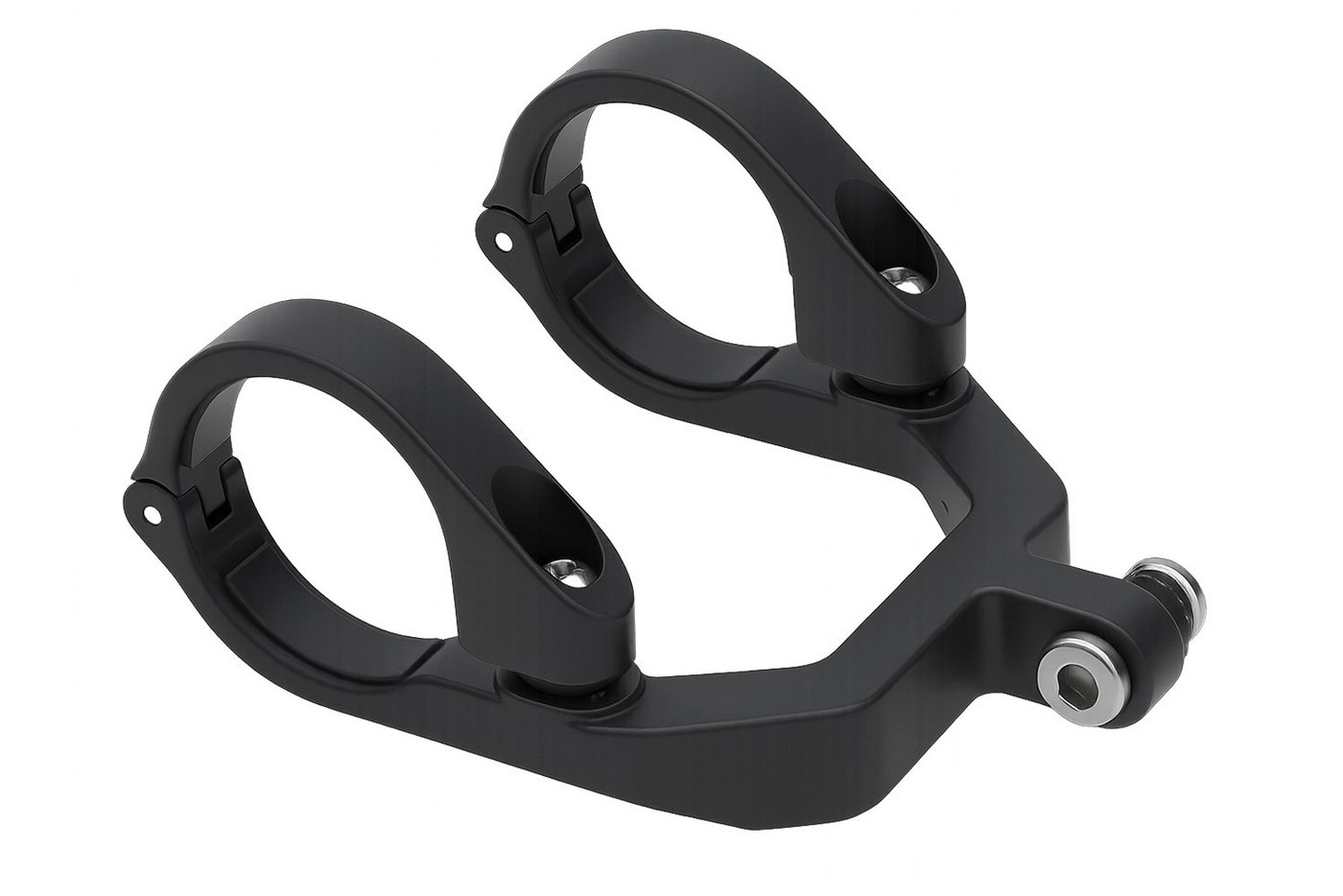 Büchel Fahrradhalter Lampen Halterung für Front Scheinwerfer Lenker 31,8mm Licht Halterung Bild 5