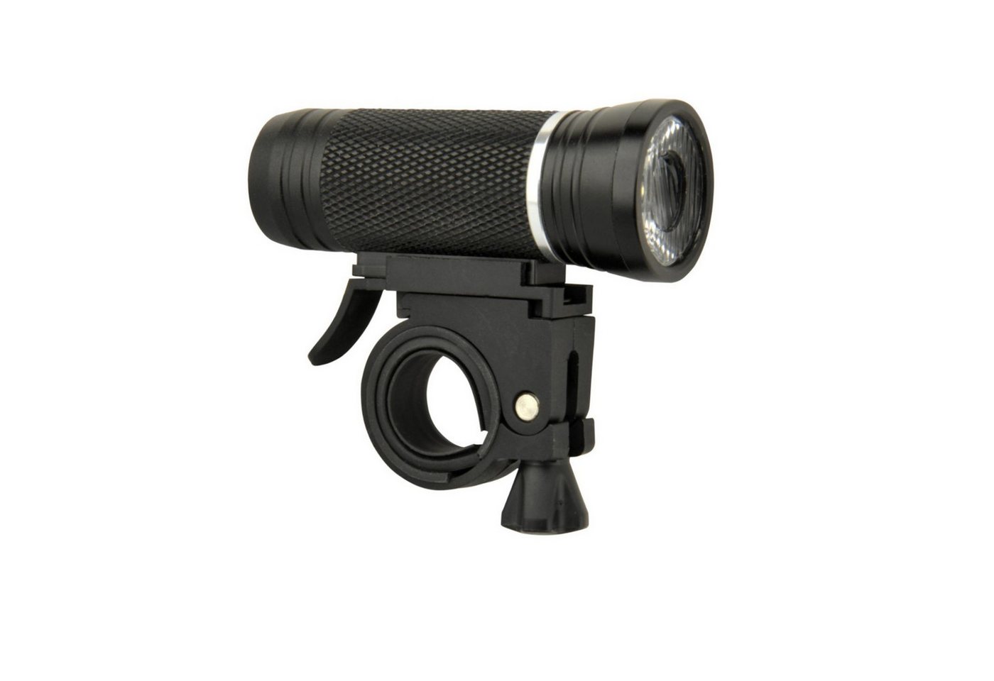 FISCHER Fahrrad Fahrradbeleuchtung LED Fahrrad-Licht Set ALU Beleuchtung 30 Lux, Frontlampe 30 15 Lux 2 Stufen Rücklicht StVZO zugelassen Halter Bild 2