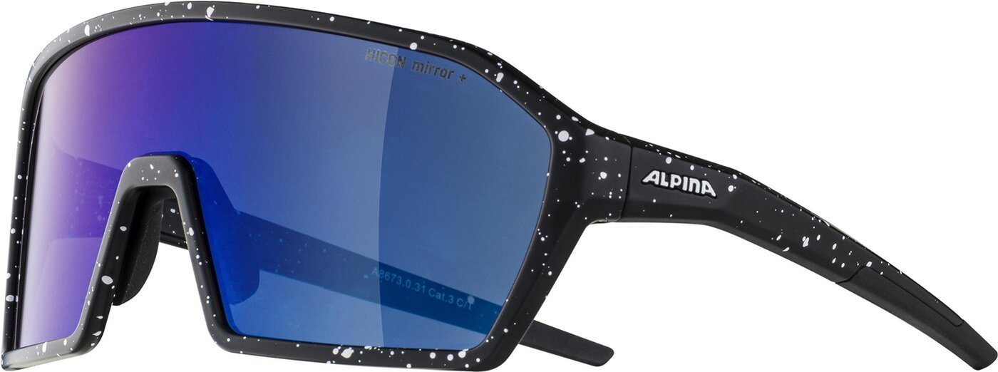 Alpina Sports Sportbrille RAM Q-LITE BLACK-BLUR MATT Bild 2