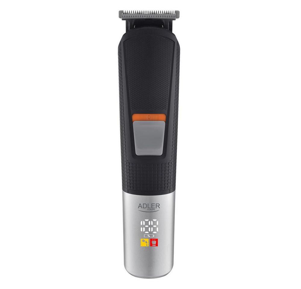 Adler Elektrorasierer AD 2943, 5-in-1 Pflegeset mit Ladestation, Rasierer, Trimmer, schwarz Bild 3