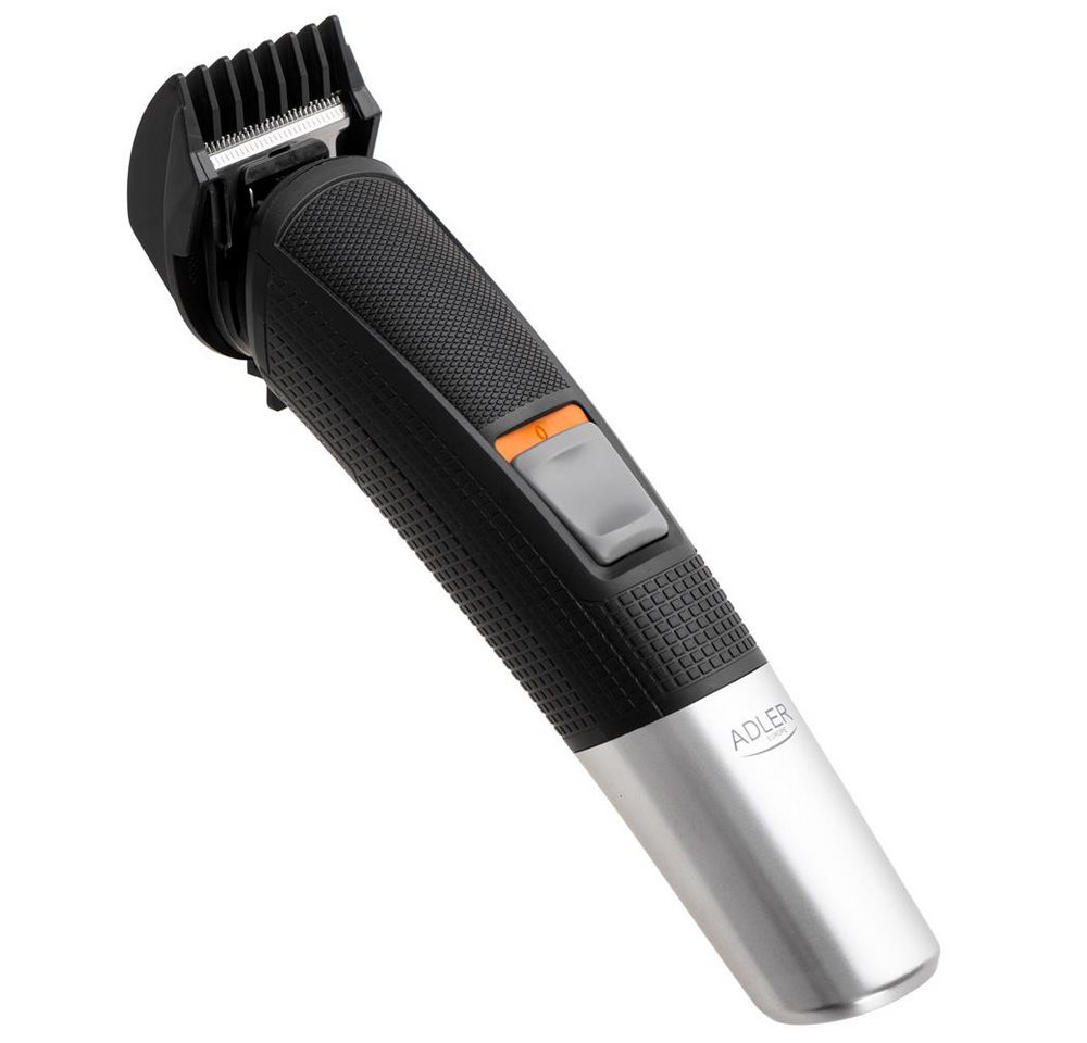 Adler Elektrorasierer AD 2943, 5-in-1 Pflegeset mit Ladestation, Rasierer, Trimmer, schwarz Bild 5