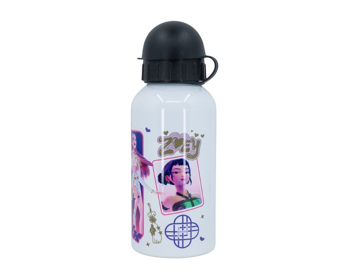 K-Pop Demon Hunters Trinkflasche Kinder Aluminium 400 ml kleine Flasche für Schule und Freizeit Bild 2