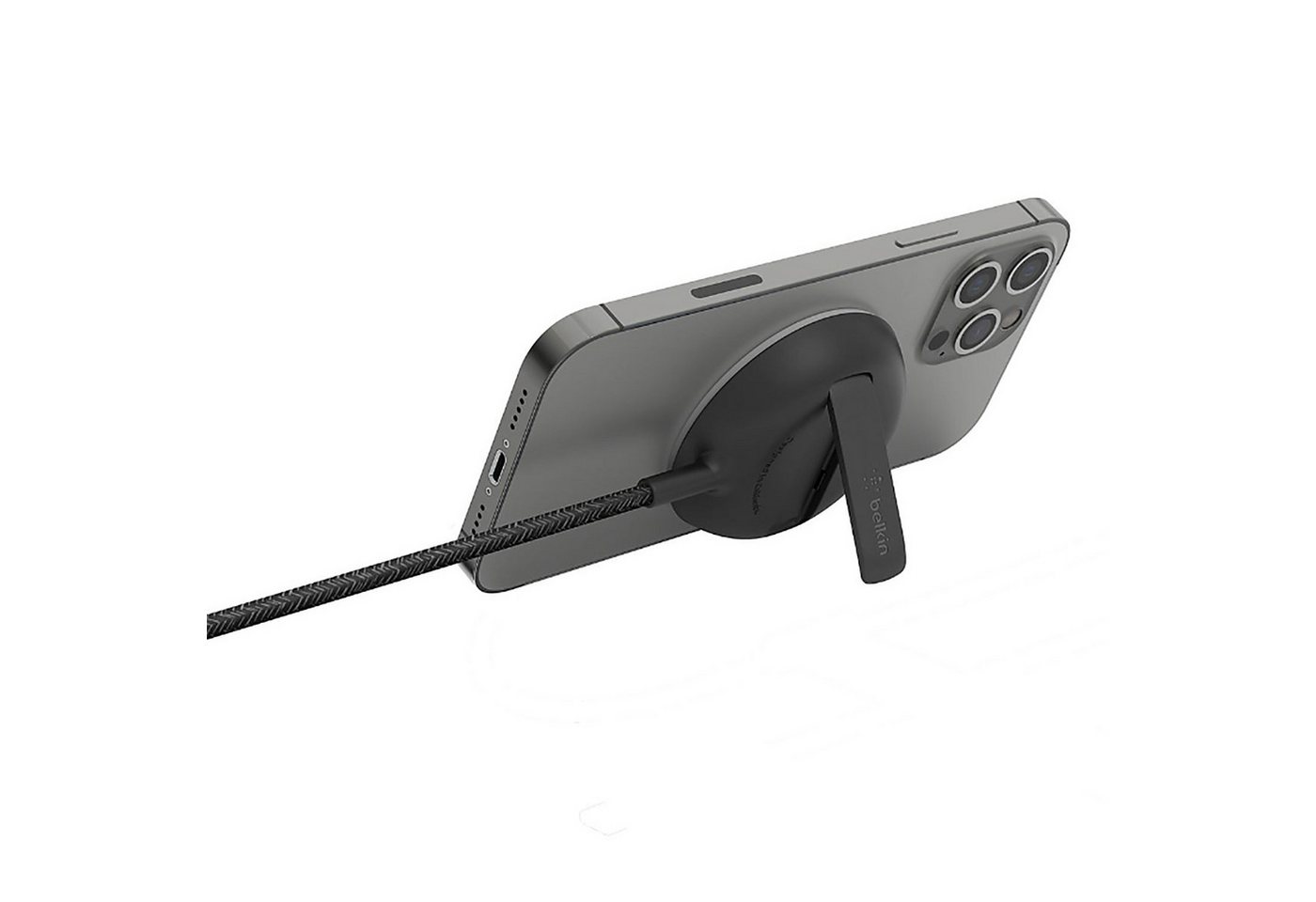Belkin Belkin Boost Charge Pro Wireless Charger Pad mit MagSafe 15W Black Neu Wireless Charger