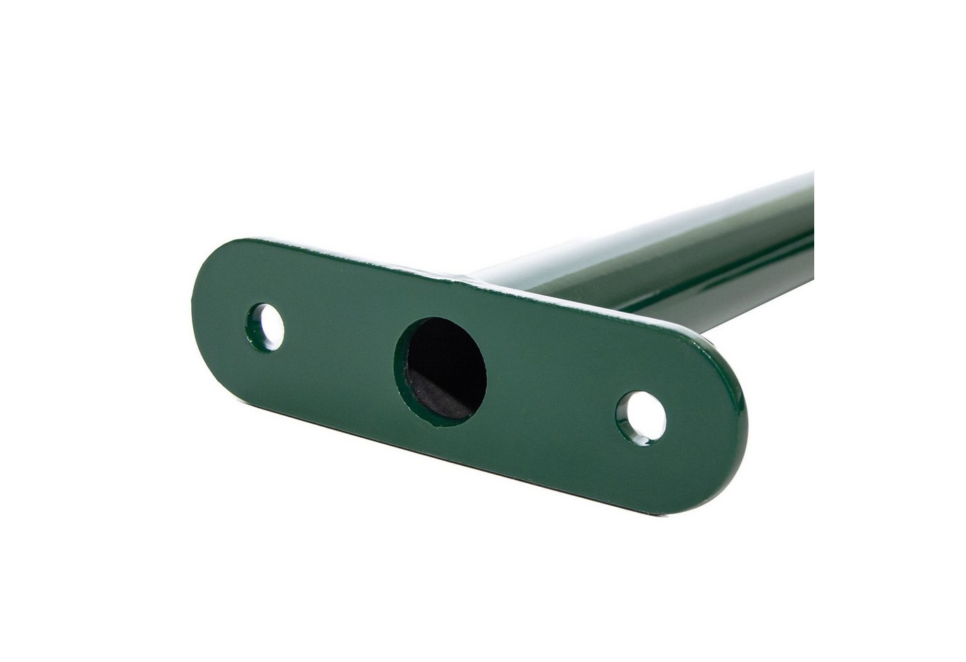 ROG-Gardenline Turnreck Reckstange Metall stabile Turnstange inklusive Montagematerial, (grün, 90 cm) Bild 2