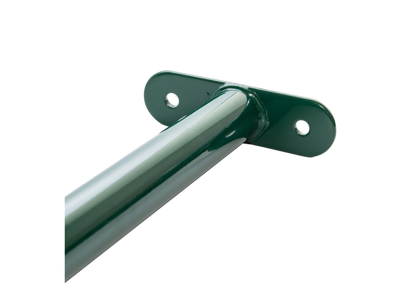 ROG-Gardenline Turnreck Reckstange Metall stabile Turnstange inklusive Montagematerial, (grün, 90 cm) Bild 3