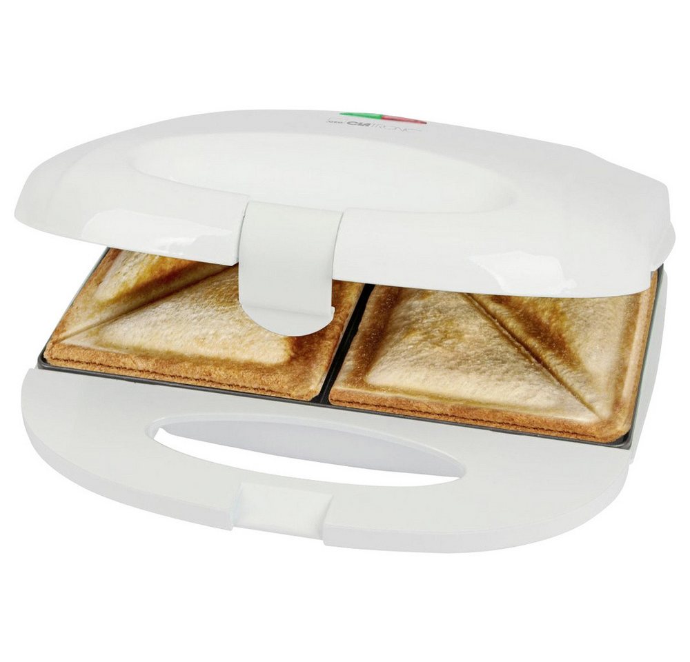 CLATRONIC Sandwichmaker Clatronic ST 3813 Sandwich-Toaster Automatische Temperaturanpassung, A, 820.00 W Bild 2