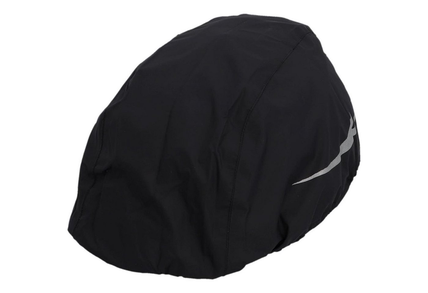 FISCHER Fahrrad Fahrradhelmüberzug Regenschutz für Fahrradhelm Universell Schwarz, Universell