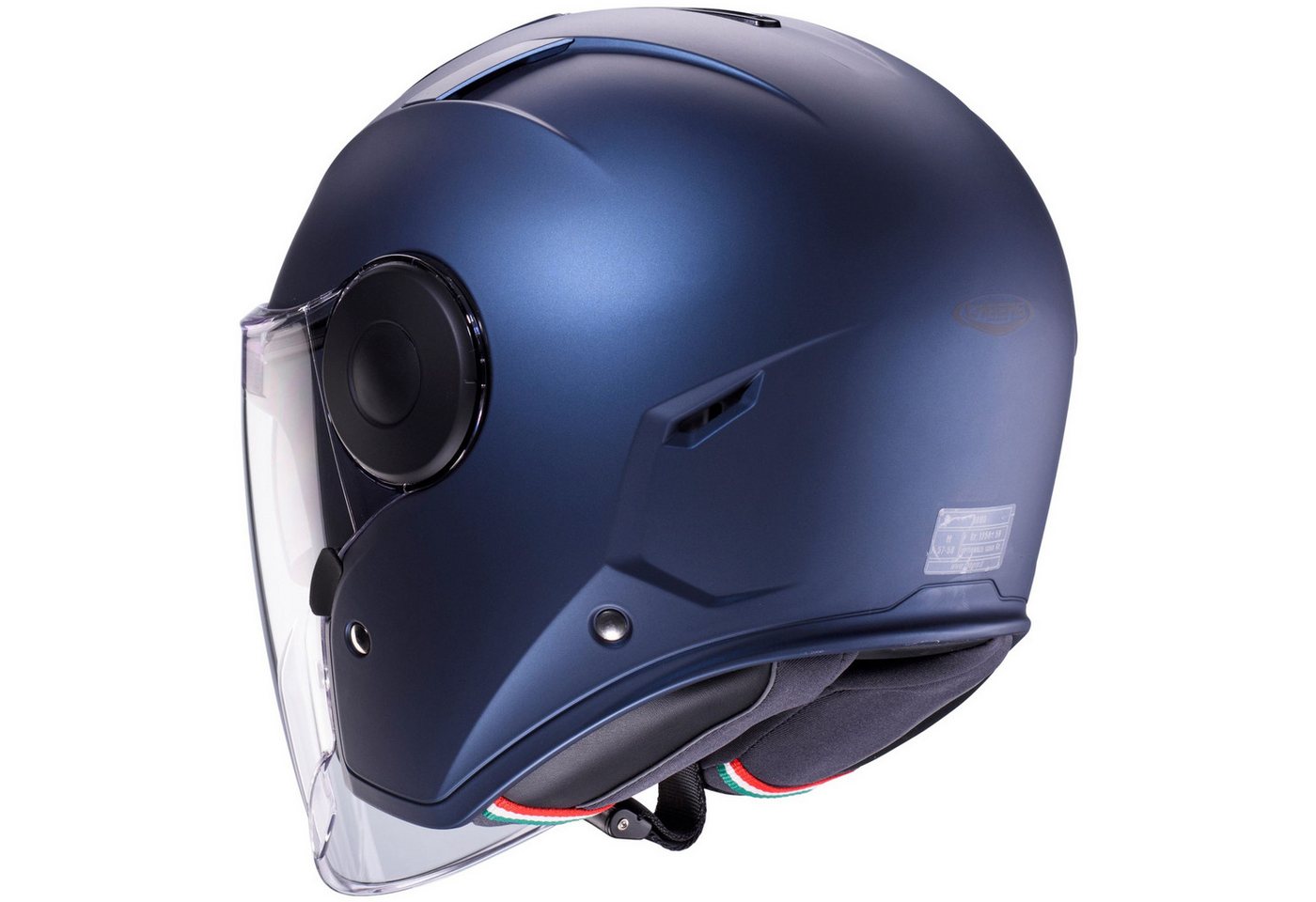Caberg Motorradhelm Caberg Soho Jethelm matt-blau (1er Set), jethelm für motorrad Bild 2