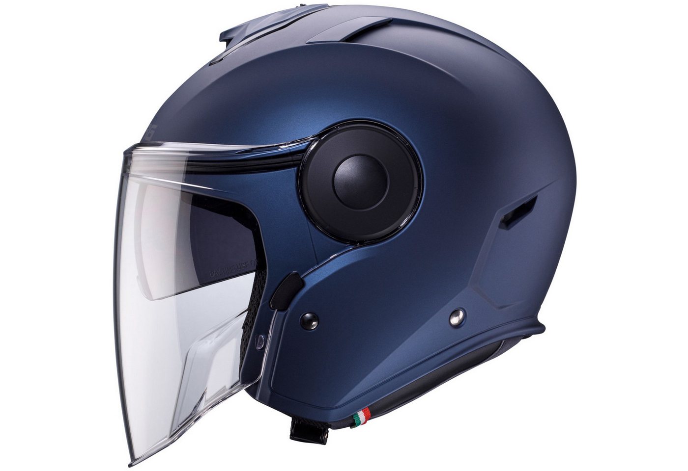 Caberg Motorradhelm Caberg Soho Jethelm matt-blau (1er Set), jethelm für motorrad Bild 3