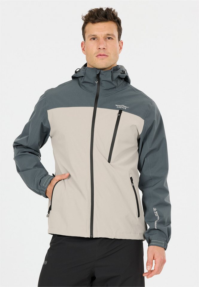 WEATHER REPORT Outdoorjacke DELTON W-PRO15000 ist atmungsaktiv, wasser- und winddicht Bild 2