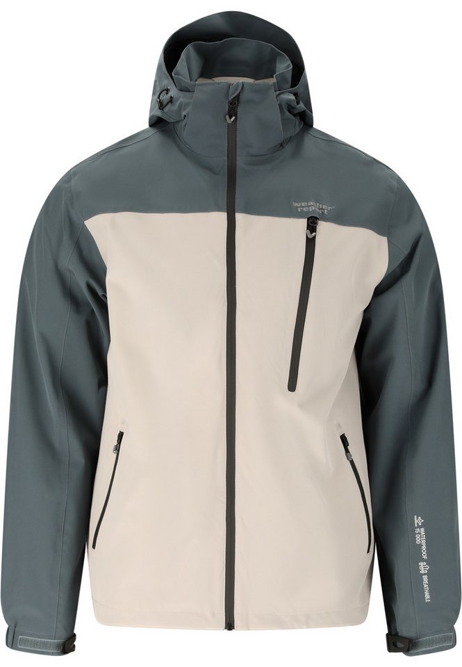 WEATHER REPORT Outdoorjacke DELTON W-PRO15000 ist atmungsaktiv, wasser- und winddicht Bild 4