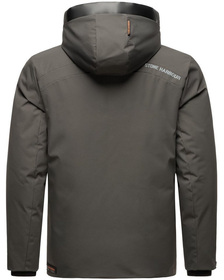 Stone Harbour Outdoorjacke Moagaa Sportliche Winterjacke mit Kapuze